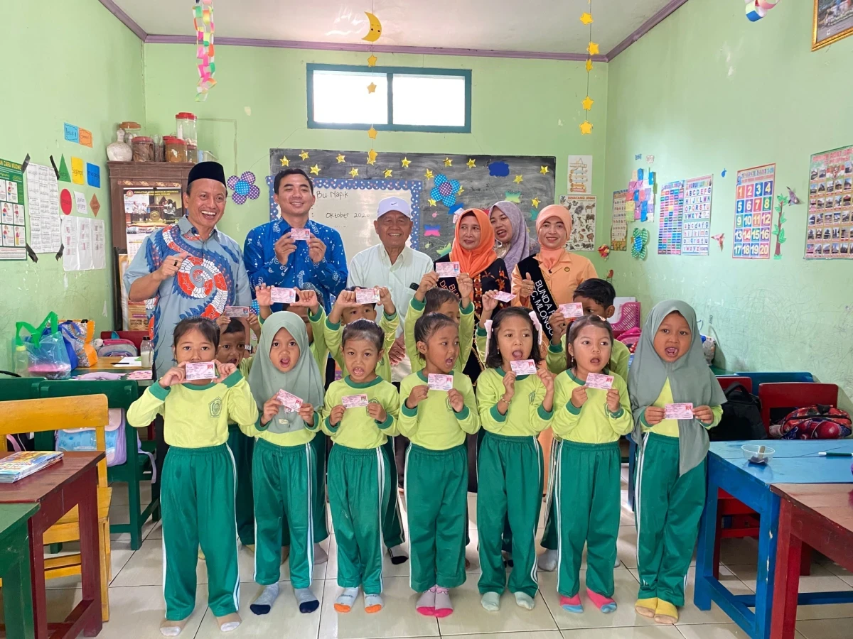 Bunda PAUD Kecamatan Mlonggo, Hadirkan KIA untuk Anak-Anak Suwawal