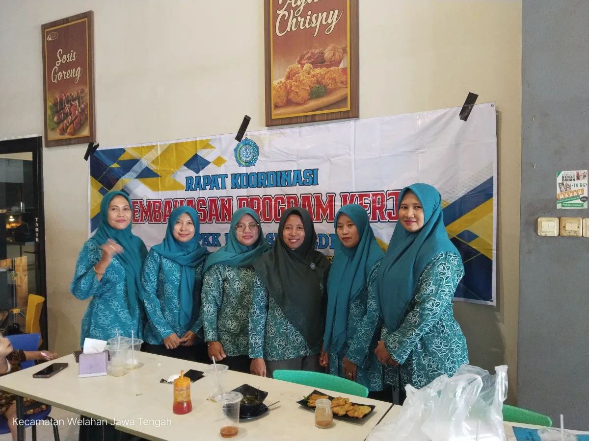Rapat Koordinasi Pembahasan Program Kerja TP PKK Desa Sidigede Kecamatan Welahan Kabupaten Jepara Tahun 2026
