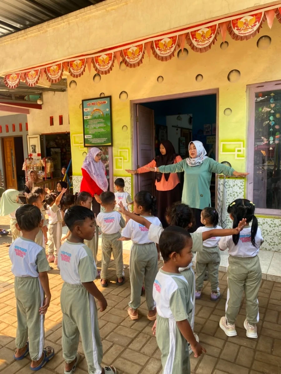 Tubuh Bugar, Generasi Pintar: Senam Sehat di Pos PAUD Permata Bunda 🤸‍♂️👶  Pilihan 3 (Resmi & Edukatif):