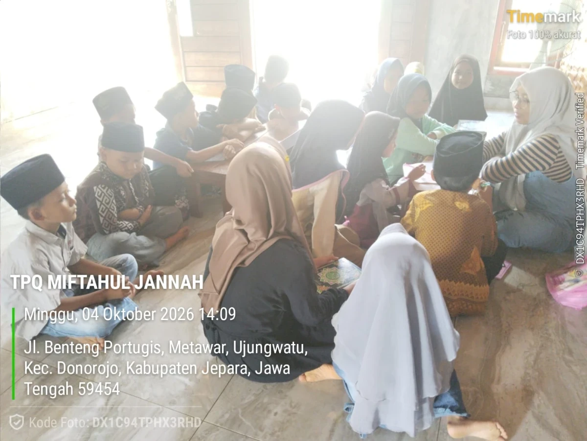 PEMBELAJARAN DI TPQ MIFTAHUL JANNAH UJUNGWATU