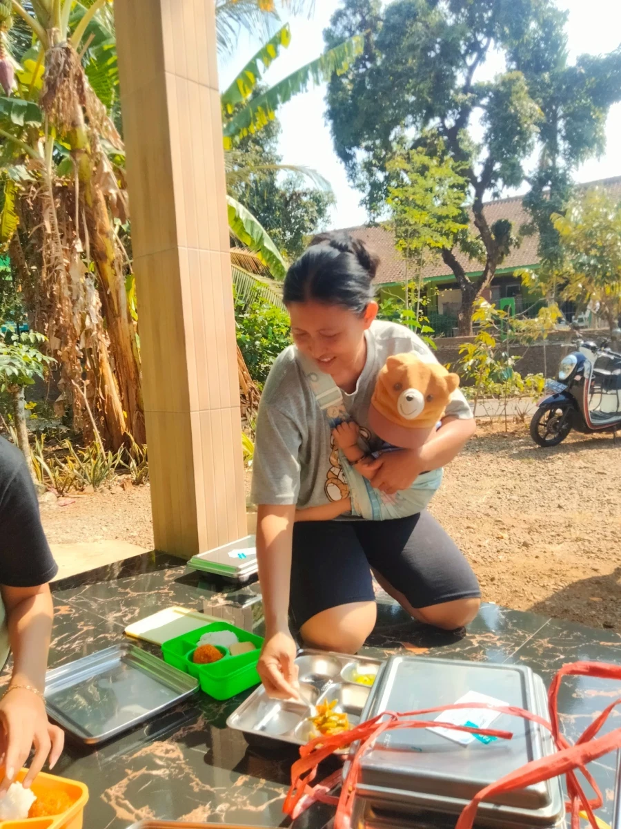 Pendampingan pendistribusian MBG 