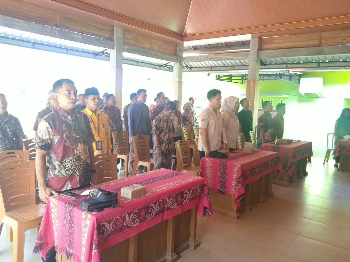 TP PKK Desa Tanjung mengikuti kegiatan Musyawarah Desa (Musdes) dalam rangka penyusunan Rencana Kerja Pemerintah Desa (RKPDes) Tahun Anggaran 2027