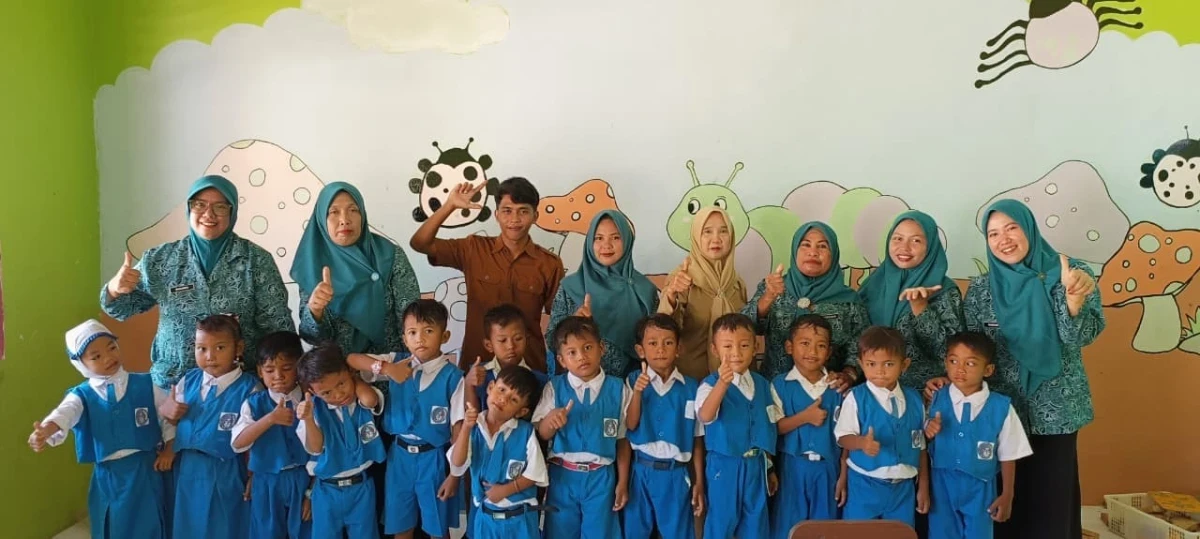 Kunjungan Perpustakaan SDN 3 Parang dan TK ALHIKMAH 