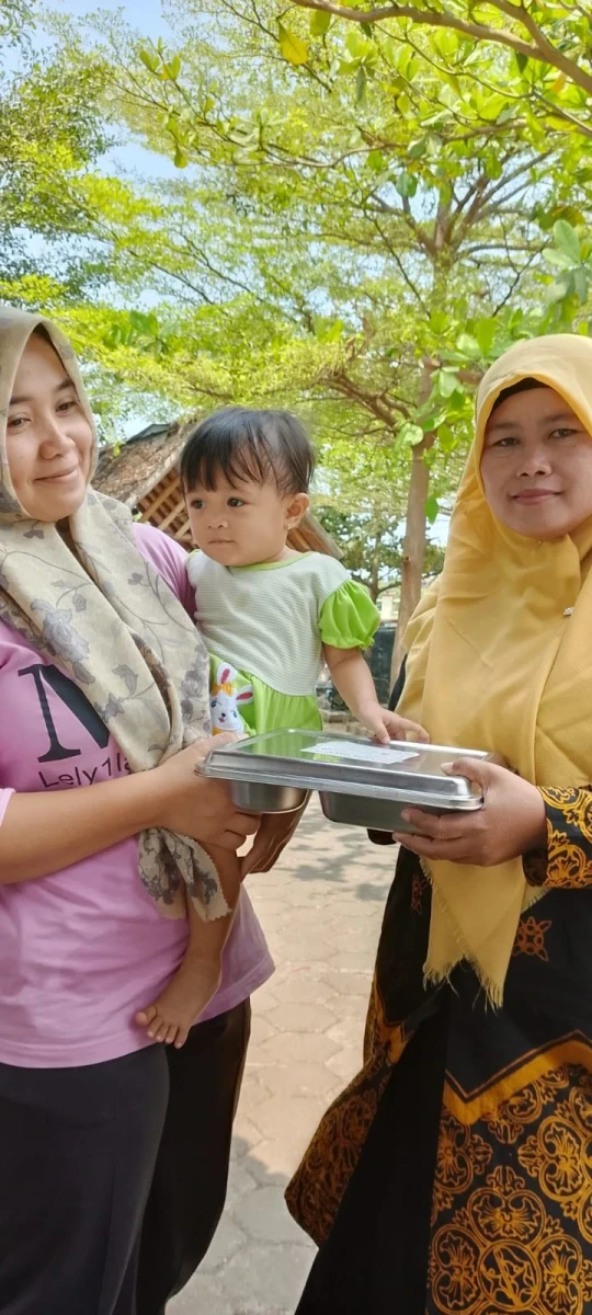 MBG untuk Balita, Bekal Sehat Tumbuh Hebat di Posyandu Kasih Ibu 1