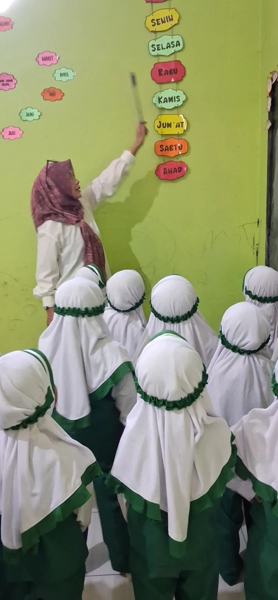Kegiatan Pembelajaran RA Darul Huda 1 Karanggondang (Kelas A1): Mengenal Nama-Nama Hari