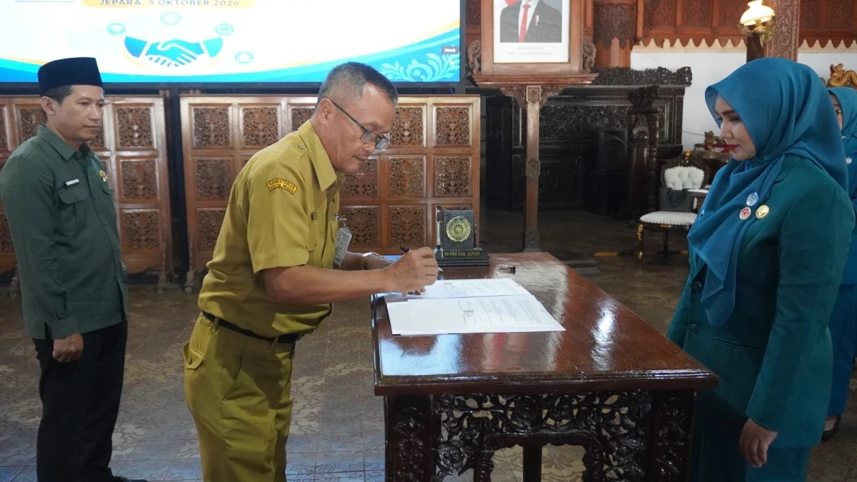 TP PKK Kabupaten Jepara Perkuat Kerja Sama dengan DLH, Diskominfo, dan BAZNAS