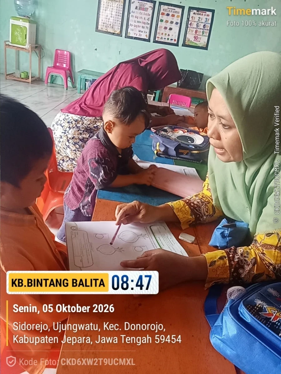 PEMBELAJARAN DI KB BINTANG BALITA UJUNGWATU