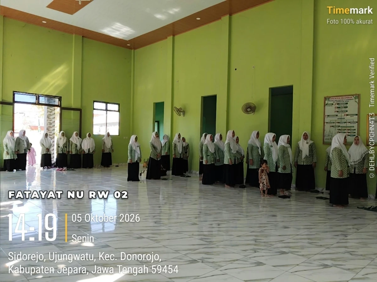 TP.PKK DESA HADIRI PENGAJIAN FATAYAT ANAK RANTING II UJUNGWATU