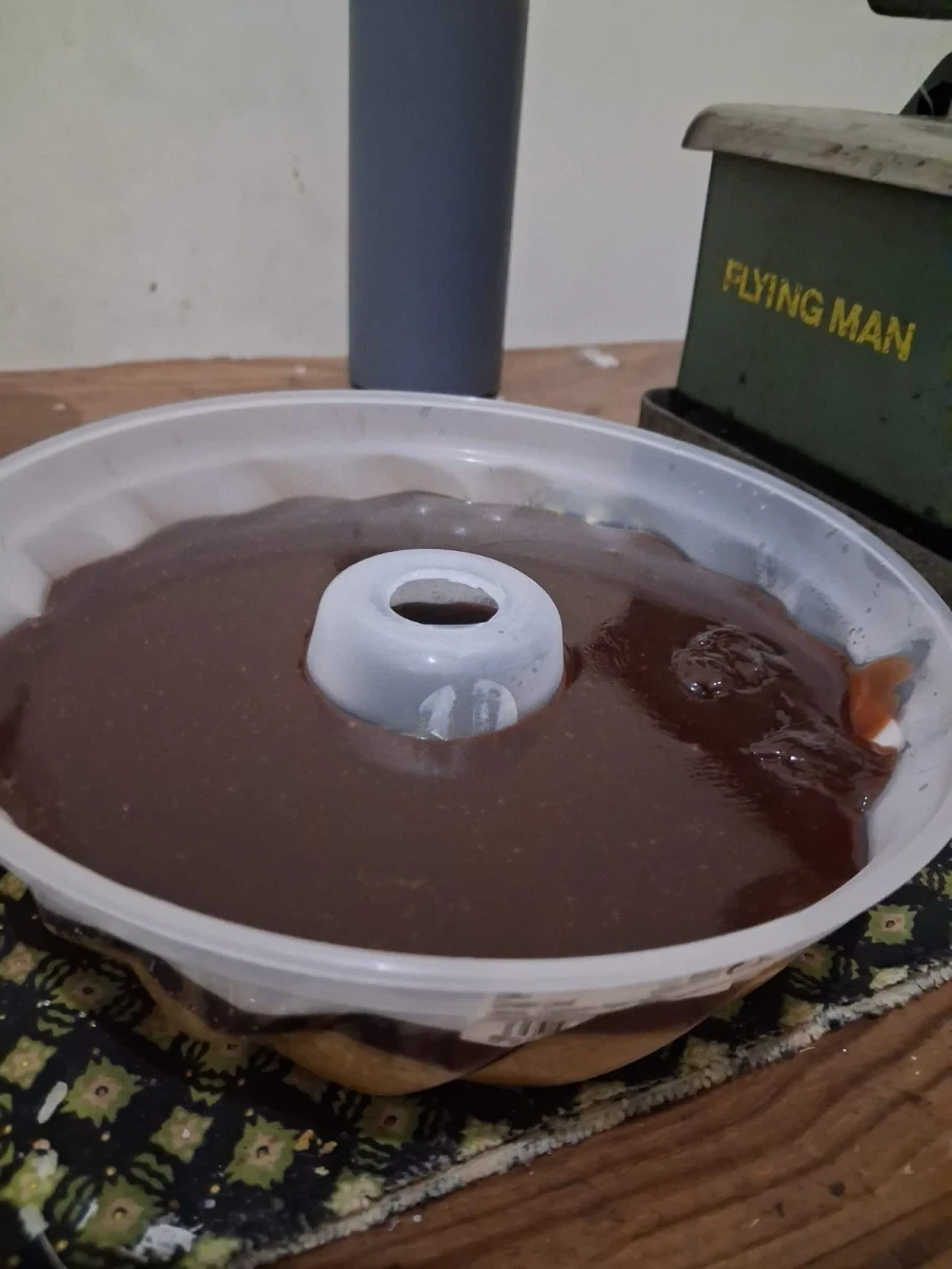Praktek membuat puding 