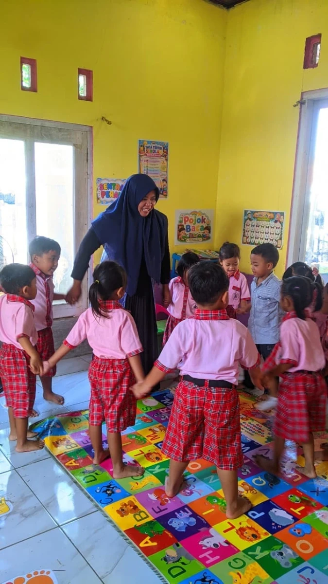 Bunda PAUD Telukawur Dorong Pembelajaran Berkualitas, Ciptakan Ruang Belajar yang Ramah Anak