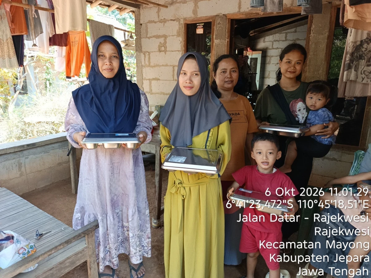 Pembagian MBG 3B Desa Rajekwesi 