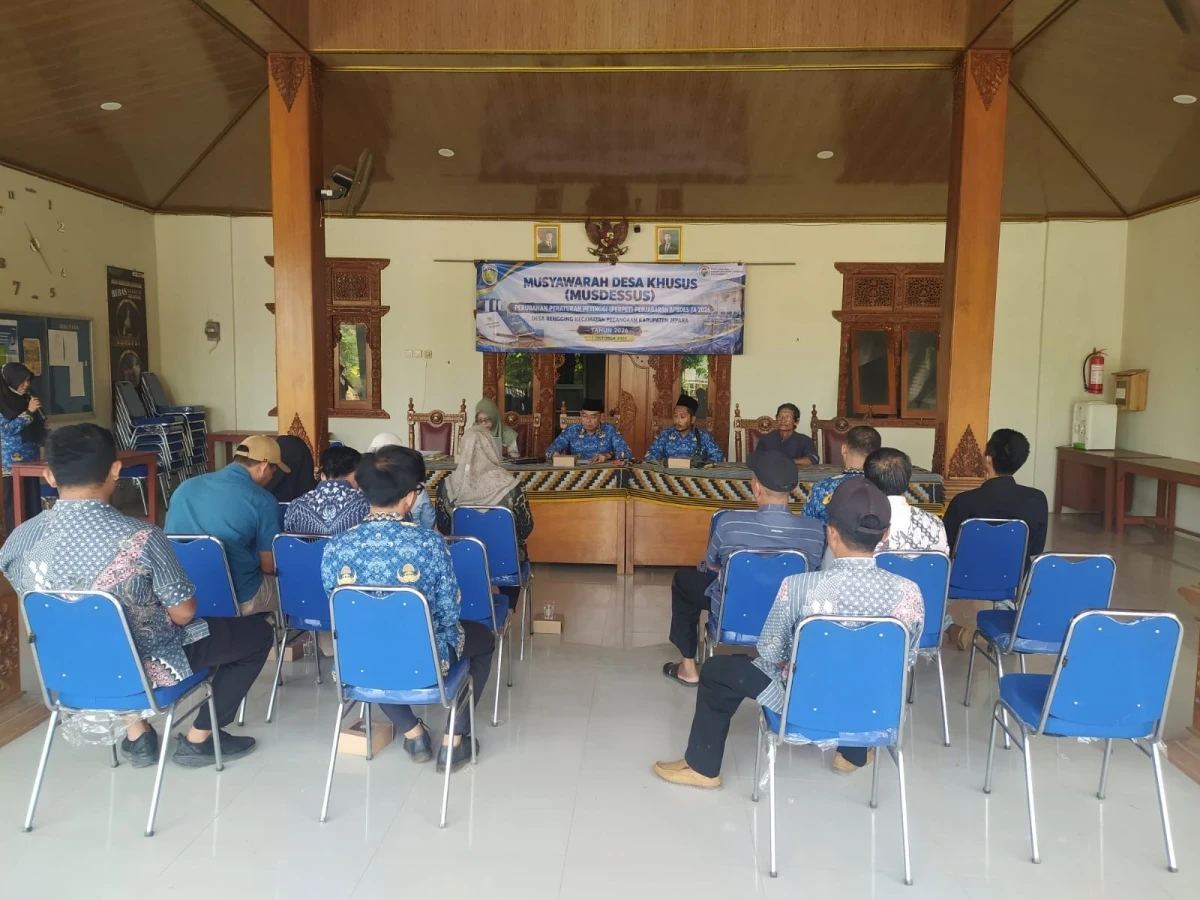 MUSDESSUS PERPET PERUBAHAN PENJABARAN APBDES  TH 2026