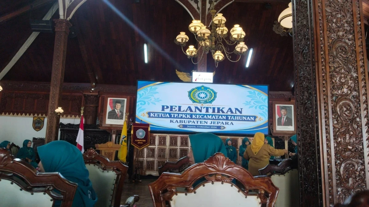 Pelantikan Ka. TP. PKK Kec. Tahunan dan Rakor TP. PKK Kab. Jepara