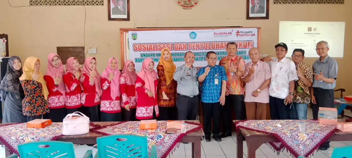 SOSIALISASI DAN PENYULUHAN HUKUM