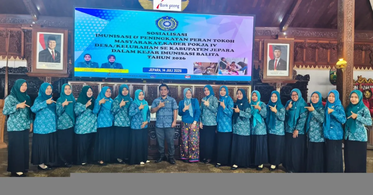 Sosialisasi Imunisasi dan Peningkatan Peran Tokoh Masyarakat Kader Pokja IV