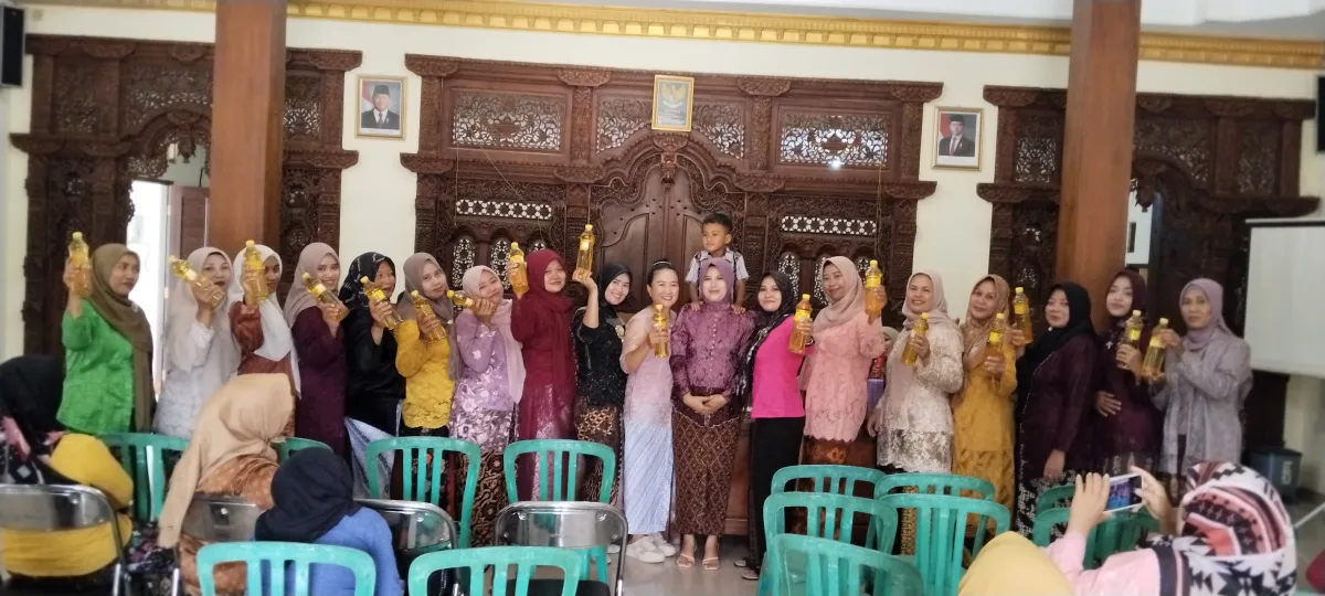 Pertemuan Rutin Rakor PKK Desa Kaliaman 