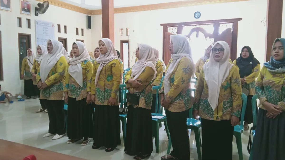 Kegiatan Rakor PKK Desa Kaliaman Bulan Juni 2026