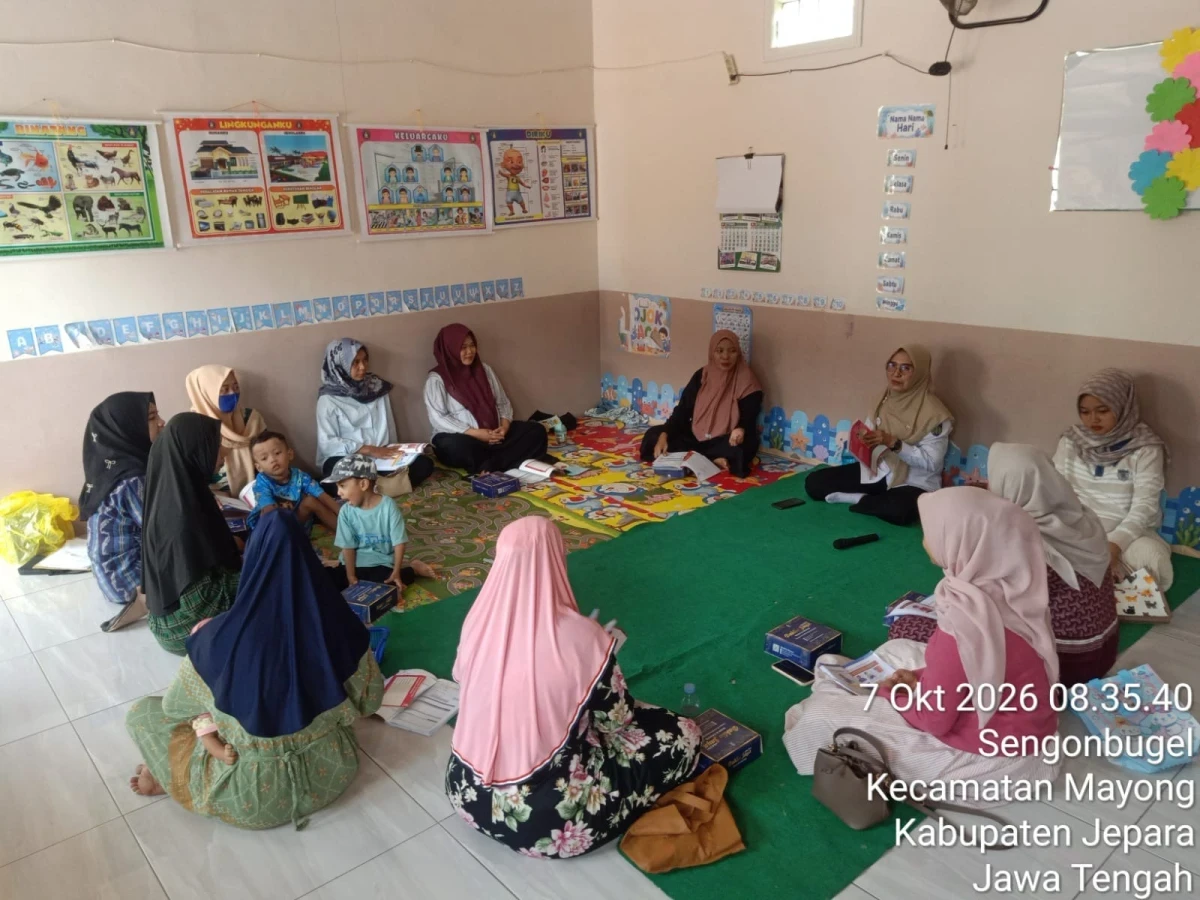 Kelas ibu hamil desa Sengonbugel bulan Oktober 