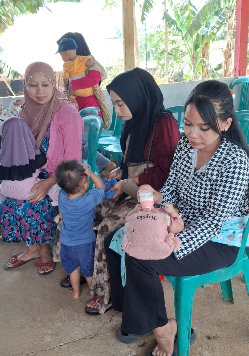 Posyandu Harapan 2 Karanggondang Selenggarakan Penimbangan dan Pengukuran Balita Rutin
