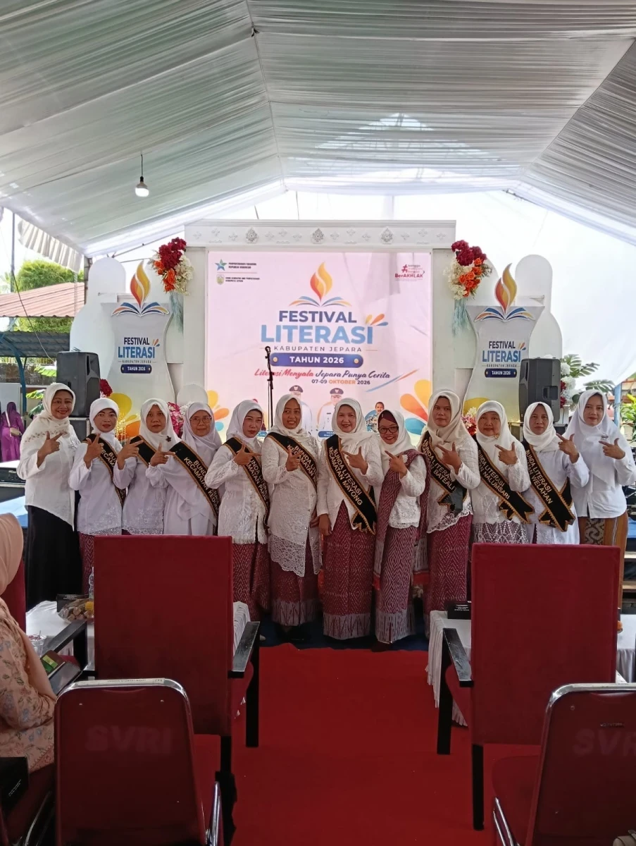 Literasi Menyala, Jepara Punya Cerita: Bunda Literasi Mlonggo Hadiri Festival Literasi Jepara 2026