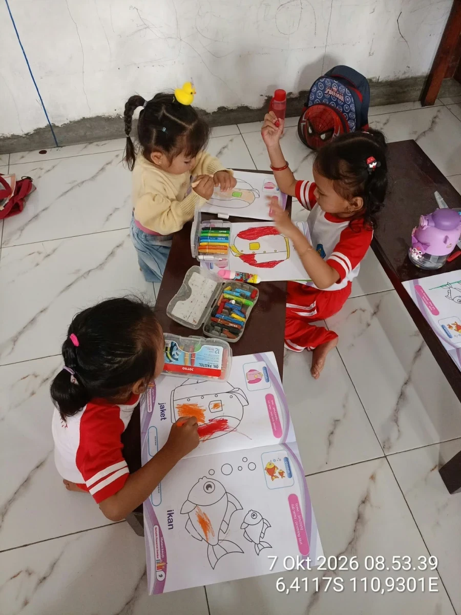 PEMBELAJARAN DI POS PAUD MUTIARA HATI UJUNGWATU