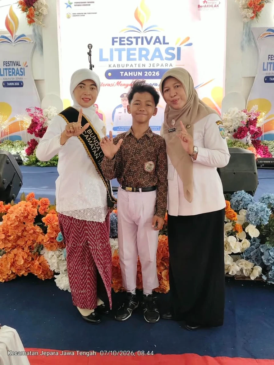 Bunda Literasi Mlonggo Apresiasi Juara 2 Pitutur Berbahasa Jawa