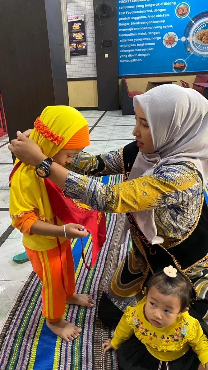 Bunda Paud Margoyoso melaksanakan Kegiatan Cooking class 