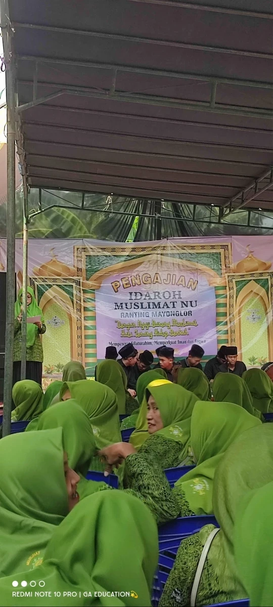 Idaroh Muslimat NU Mayonglor