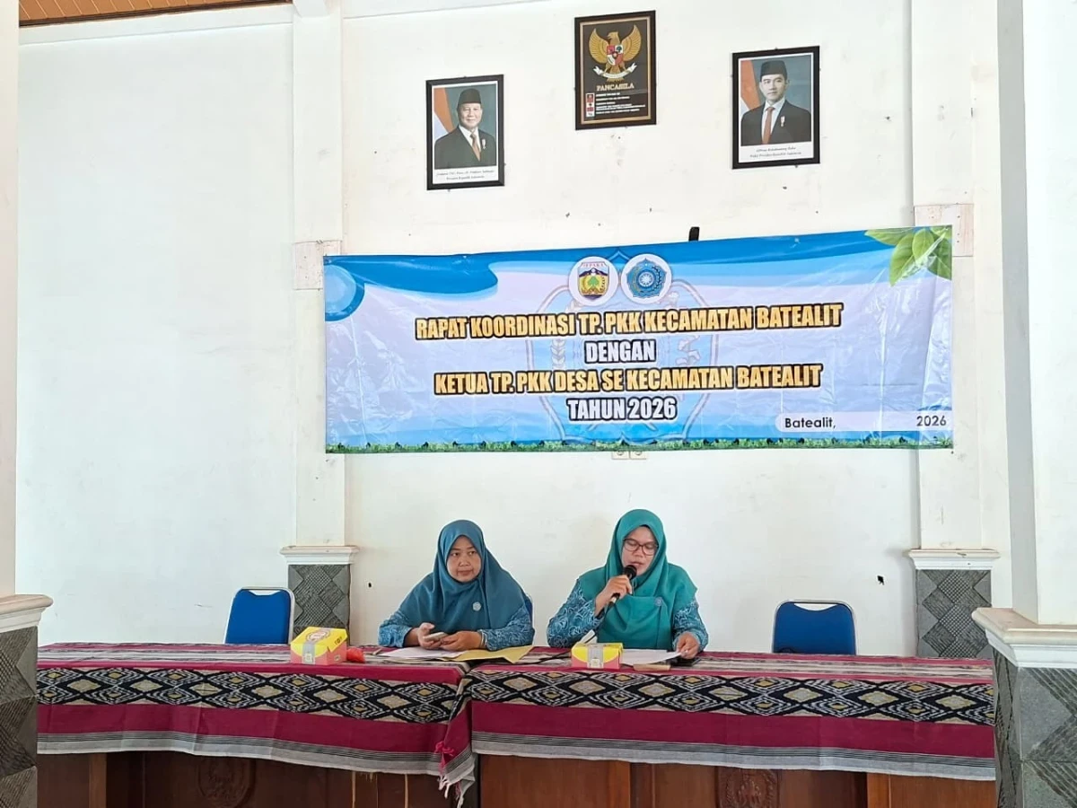 Rakor TP. PKK Kec. Batealit 