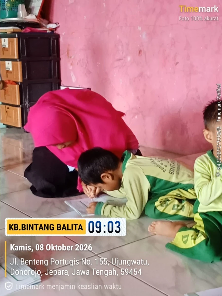 PEMBELAJARAN DI KB BINTANG BALITA UJUNGWATU
