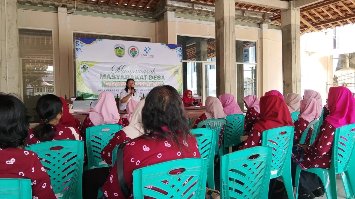 Musyawarah Masyarakat Desa Kelet Bidang Kesehtan 