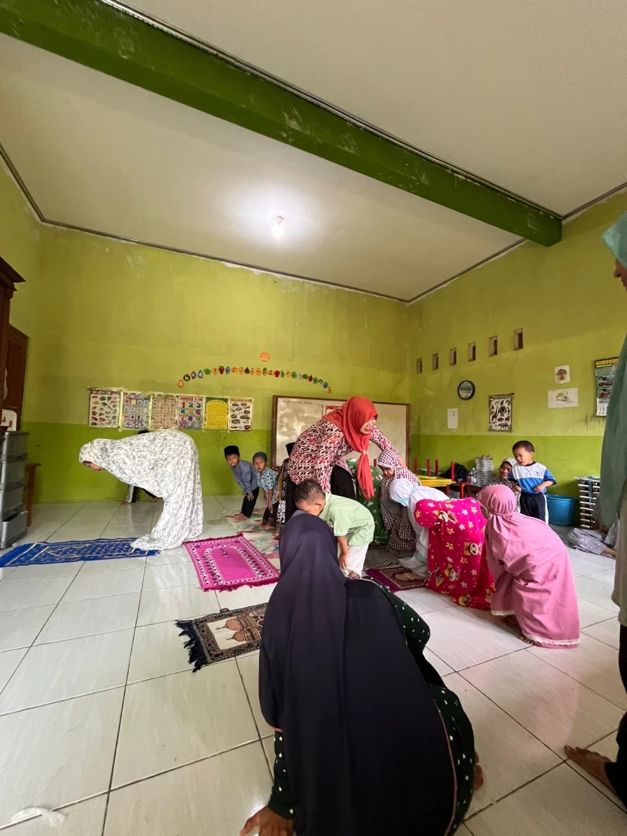 TP PKK desa Mangunan bersama di PAUD Melati