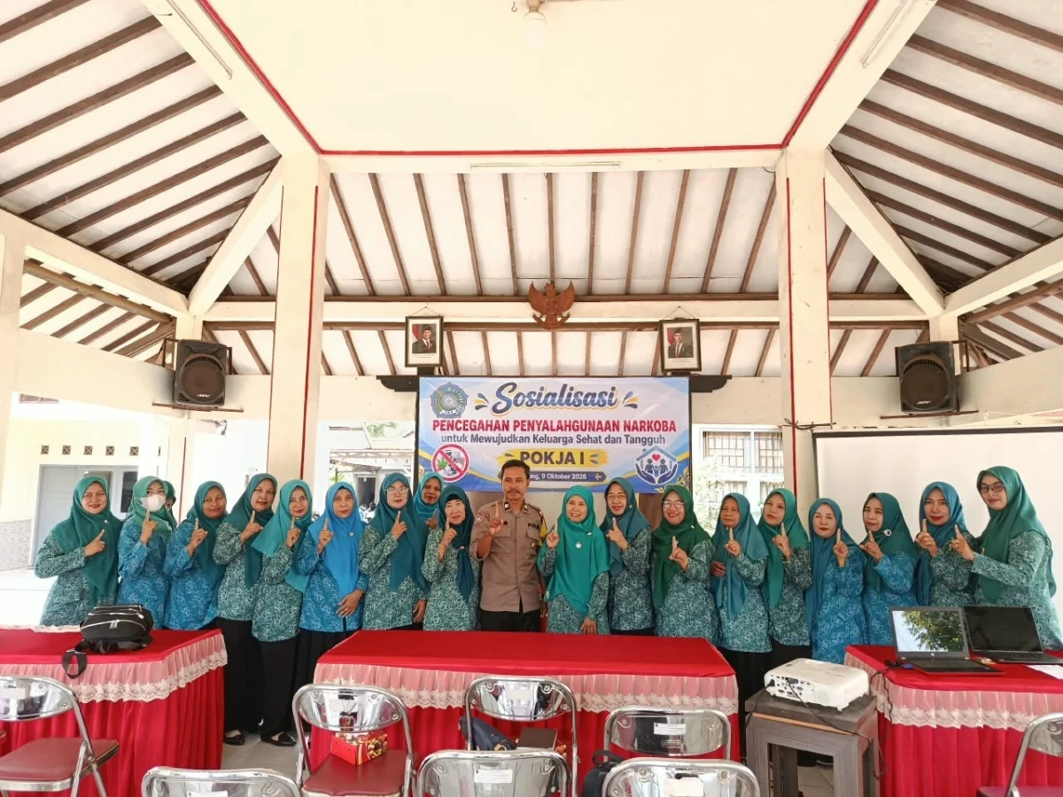 Sosialisasi pencegahan dan peredaran gelap narkoba. 