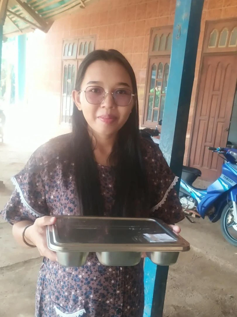 Menu Bergizi PMT Posyandu Harapan 6 RW 07 Desa Karanggondang
