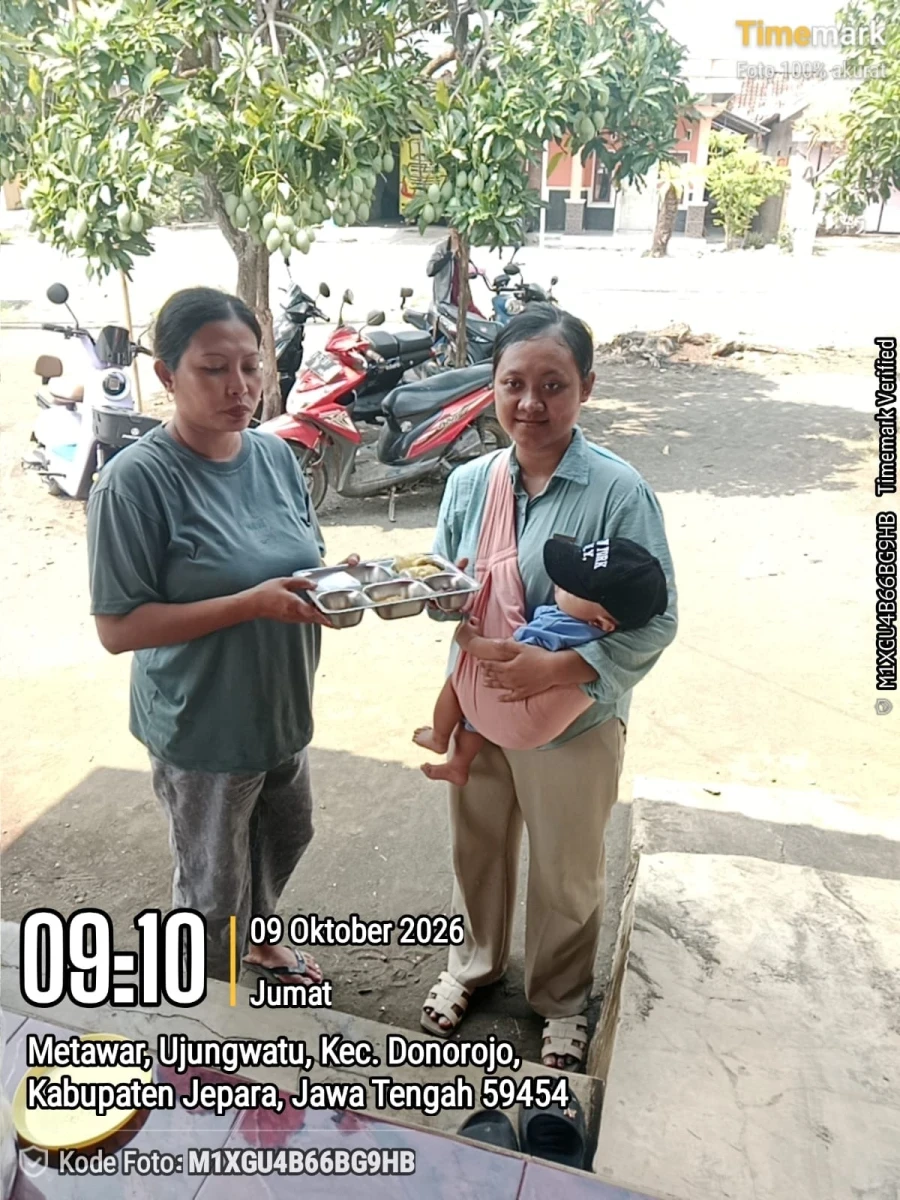 PENDISTRIBUSIAN MBG DI RW 01 POS 04 DUKUH METAWAR