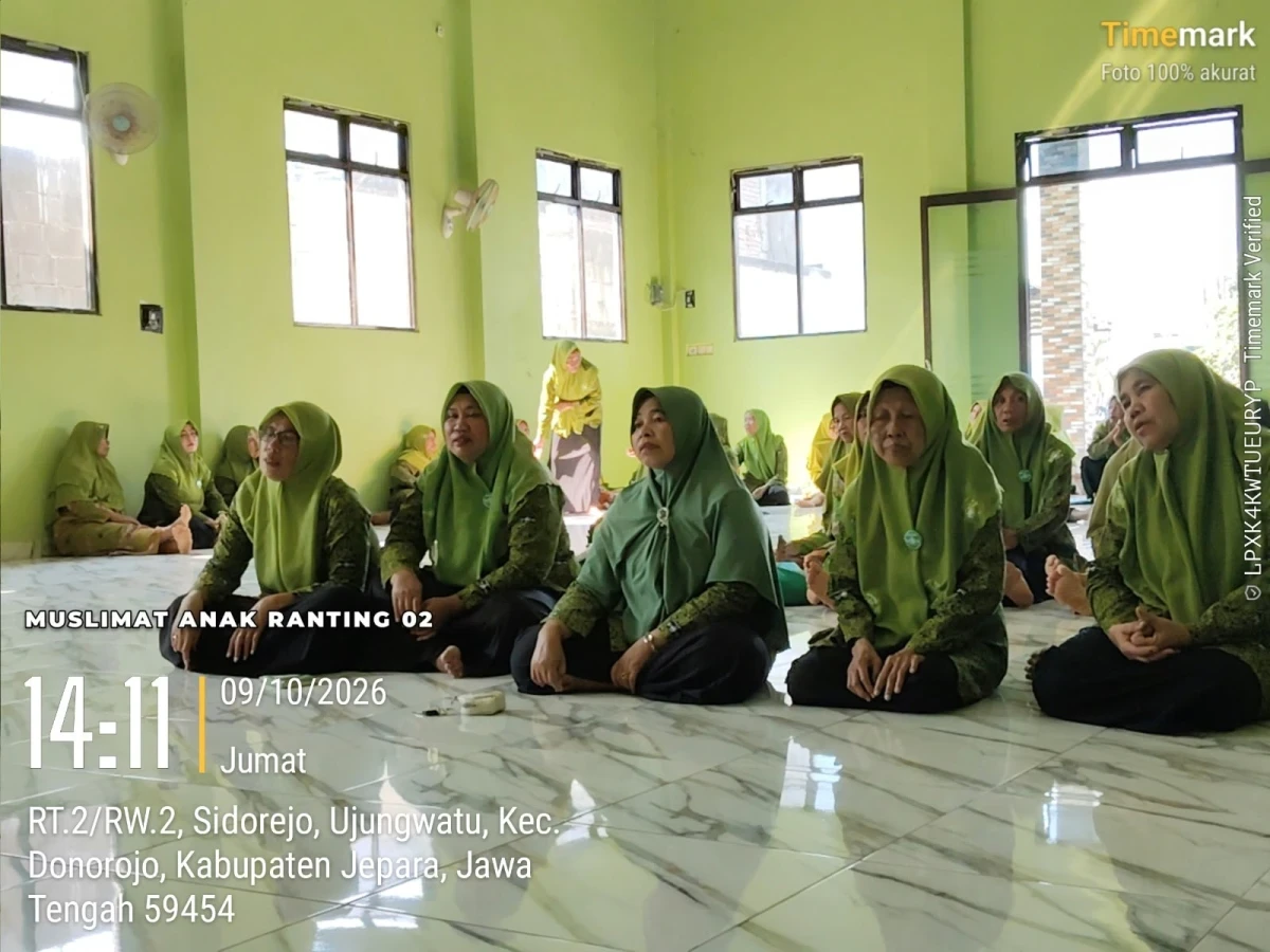 PENGAJIAN RUTIN MUSLIMAT RW 02 DUKUH SIDOREJO