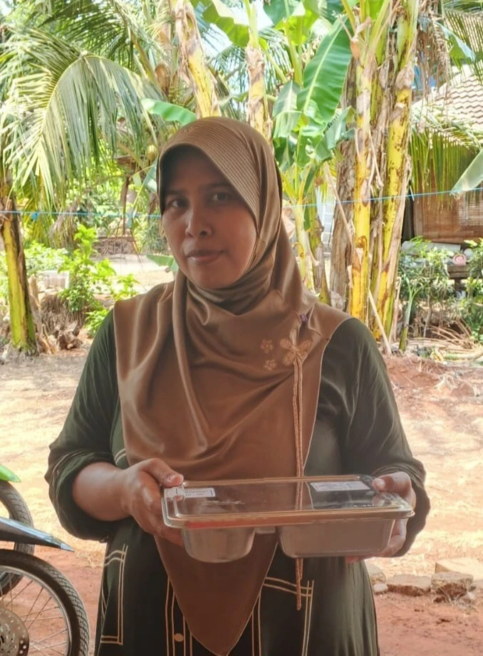 Penyaluran MBG (Makan Bergizi Gratis) Posyandu Harapan 8  RW 02 Desa Karanggondang 