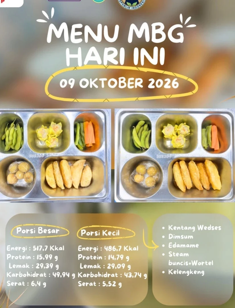 Penyaluran MBG (Makan Bergizi Gratis) Posyandu Harapan 11 RW 04 Desa Karanggondang