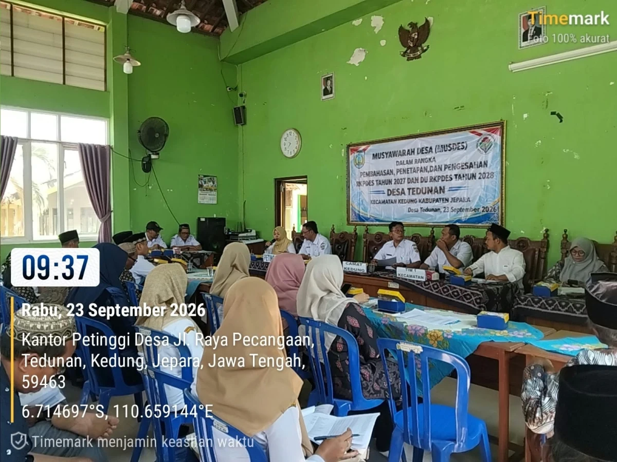 Musyawarah Desa Tedunan