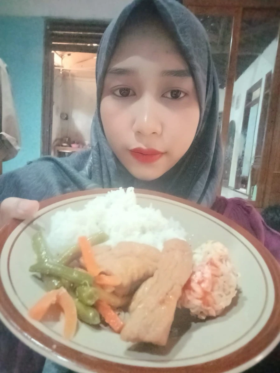 Mbg desa Langon post Melati 5 Pembagian mbg dengan sasaran bumil, busui , balita non PAUD