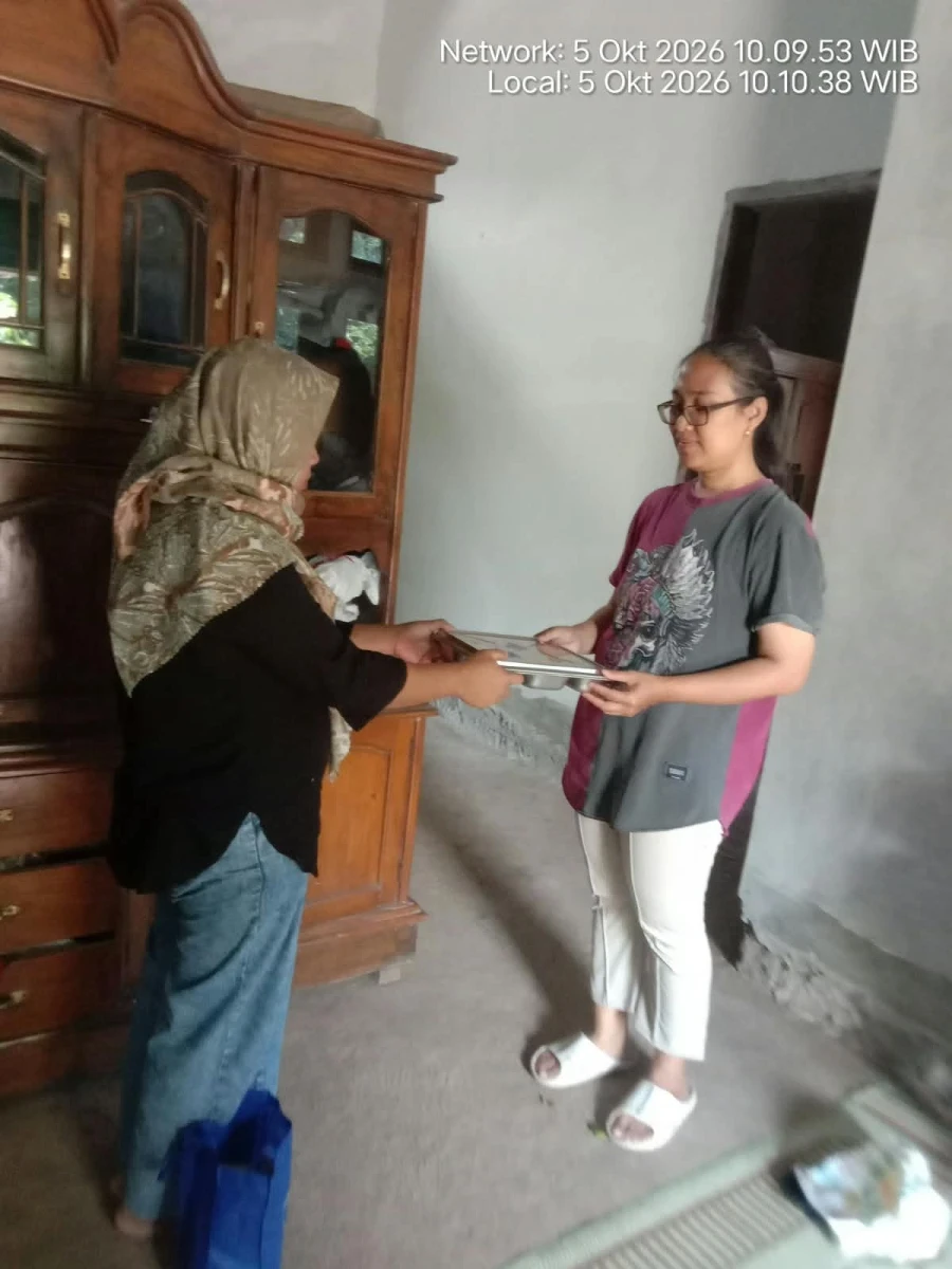 Pembagian MBG ke dukuh krajan