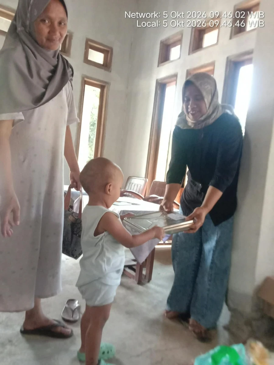 Pembagian MBG ke dukuh krajan