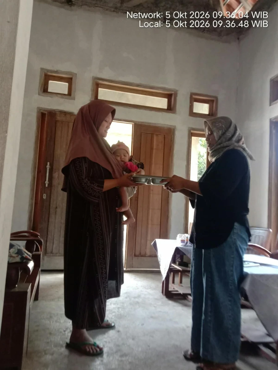 Pembagian MBG ke dukuh krajan