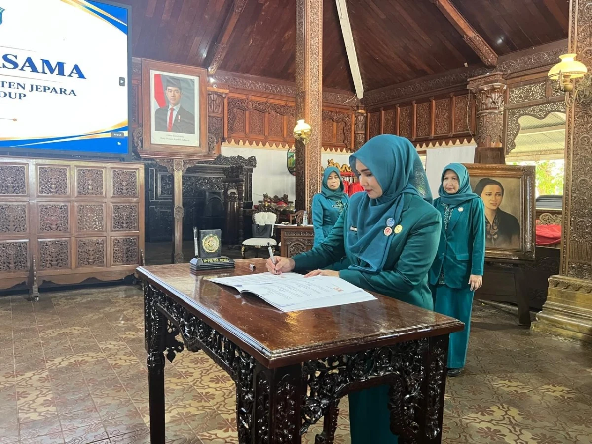 🌸 Pelantikan Ketua TP. PKK Kecamatan Tahunan dan Rapat Koordinasi TP. PKK Kabupaten Jepara 🌸