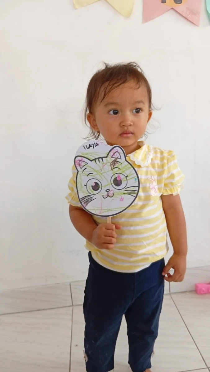 Kegiatan pos PAUD Anggrek Indah Desa Rau