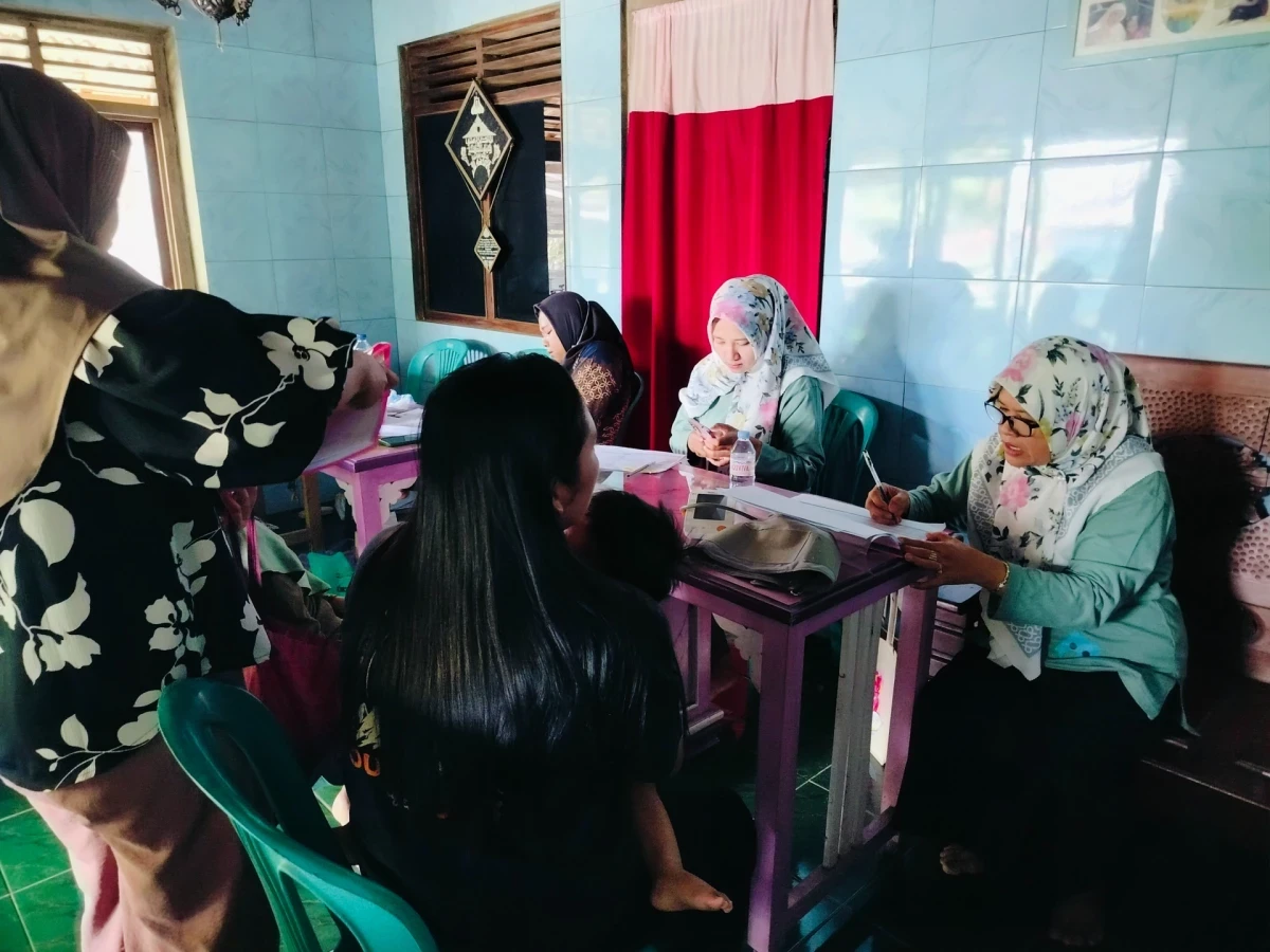 Kegiatan Posyandu ILP di Posyandu Sidotresno 4 Desa Dudakawu 