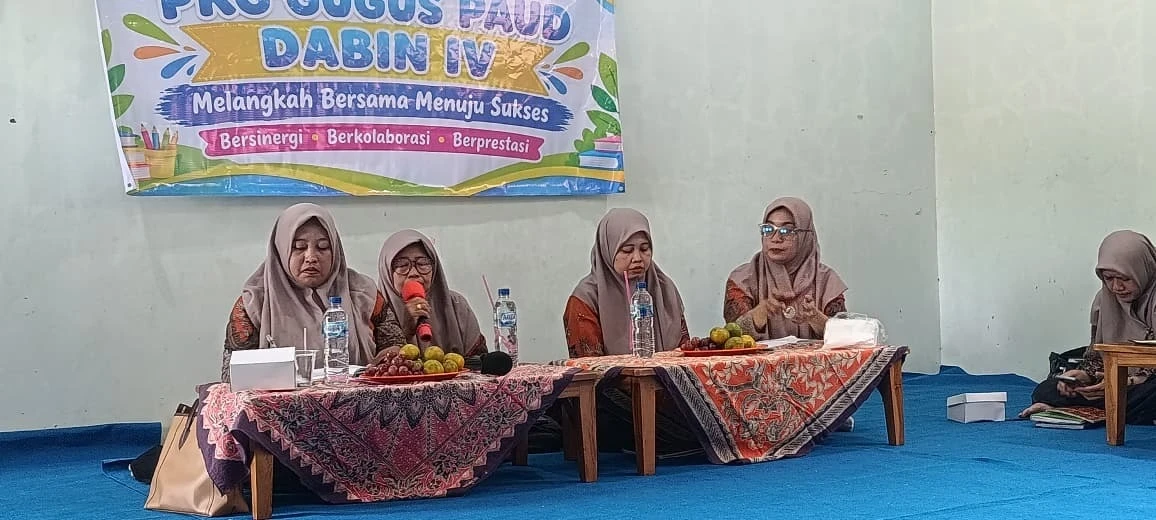 KB BINTANG BALITA MENGIKUTI SERTIJAB GUGUS PAUD DABUN IV DONOROJO