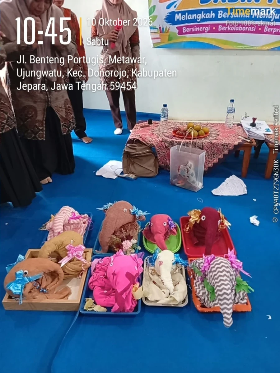 KB RA KARTINI MENGIKUTI SERTIJAB GUGUS PAUD DABIN IV DONOROJO