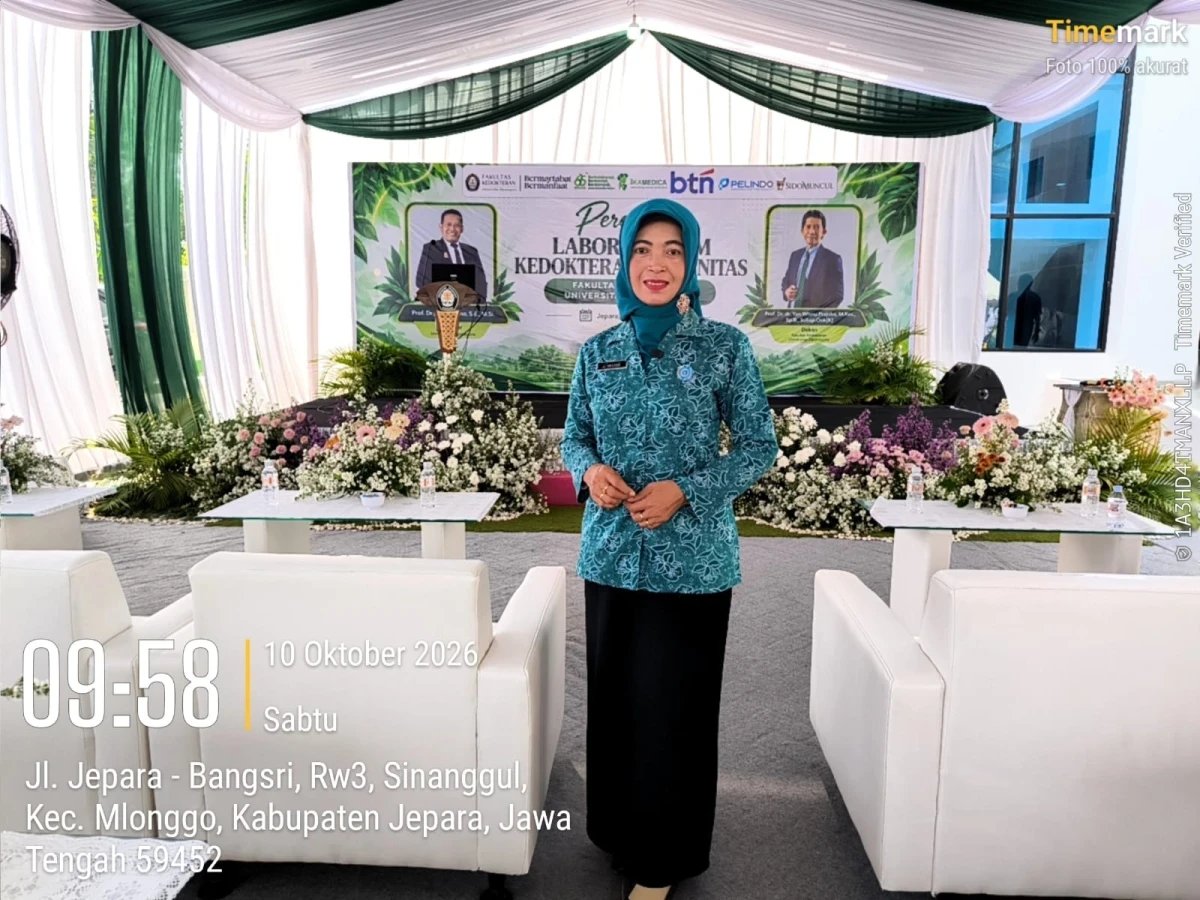 Ketua TP PKK Kecamatan Mlonggo Hadiri Pengabdian kepada Masyarakat dan Peresmian P2UKM Fakultas Kedokteran Universitas Diponegoro