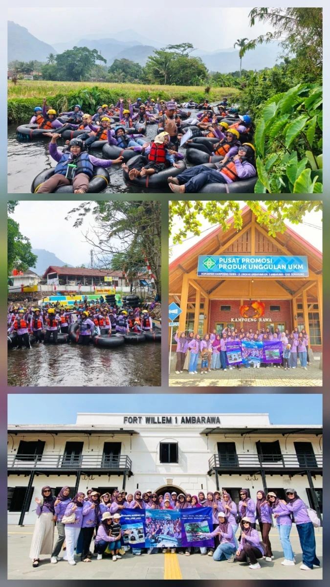 Refresing bareng kader posyandu 
